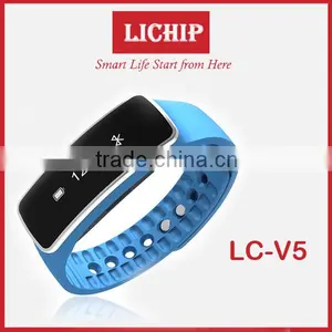 Sleeping Monitor Date&time Bluetooth Pedometer Waterproof LC- V5 Smart Bracelet thumbnail-2