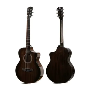 New Designed Acoustic Guitar Deviser LK-12 Mahogany Guitar Wholesale Factory Price OEM High Quality Guitar thumbnail-1