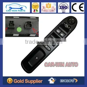 OE QUALITY 9 PIN Window Switch for Peugeot 307 OLD AUTOMATIC MIRROR 6554.KT 6554 KT, CAR POWER WINDOW SWITCH FOR PEUGEOT 307 Quality Choice thumbnail-1
