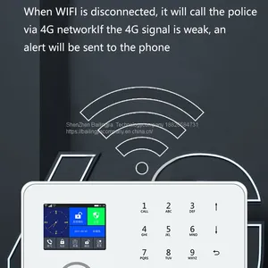 Alarm System Gsm Alarm System With Home Wireless WIFI/gsm/4G thumbnail-5