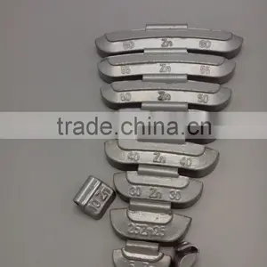aw Series Zn Clip Wheel Balance Weights for Steel Rims thumbnail-3