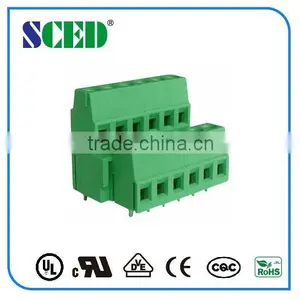 Electrical Screw Clamp Terminal Block Plastic Euro Terminal Connectors thumbnail-1