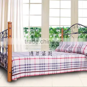 Metal Single Double Bed Dormitory Bed thumbnail-3
