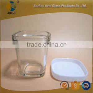 Glass Candle Jar With Plastic Cap Wholesale thumbnail-2