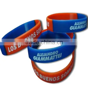 Customized Plastic Wristband Silicon Bracelets thumbnail-1