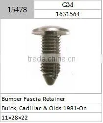 BUMPER FASCIA RETAINER GM:1631564 thumbnail-1