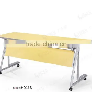 Folding Aluminum Alloy Table Meeting Desk Office Furniture Table HD13B-E thumbnail-2