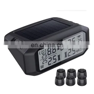 Promata Wireless Solar-powered TPMS With 6 External Sensor thumbnail-1