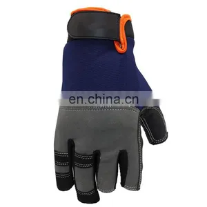 Synthetic Anti Vibration Safety Hand Work Gloves thumbnail-2
