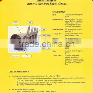 PIPE REPAIR CLAMPS thumbnail-1