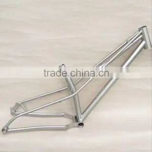R12X197 and F15X135 Thru Axle4.8" Tires Titanium Fat Bike Frame thumbnail-2