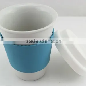 Cremic Glass Cup Mug Ceramic Cup Cover thumbnail-1