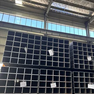 Q235 Q355 Square / Rectangular / Round Black Welded Steel Pipe Steel Tube Steel Hollow Section From China thumbnail-3