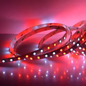 Newest 12V LC8816E Addressable RGBW SK6812 60LEDs/m 120LEDs/m LC8816E Digital Pixel WS2812b RGBW LED Strip thumbnail-5