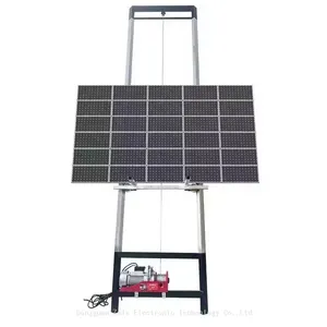 Household Electric Vertical Cargo Elevator Lift Doors and Windows Lifting Solar Panel Lift thumbnail-2