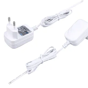 5V 1.5A 9W White Wall Mounted LED Driver With 2 Pins GS Plug For LED Module Use Only thumbnail-1