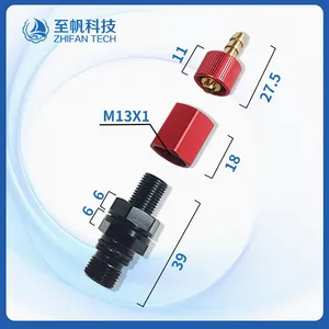 M10 Air Tight Test Nozzle, Sealing Test Chamber Exhaust Vacuum Valve, Self-Sealing Check Valve (PRV) thumbnail-4