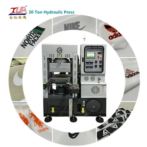 30T Silicone Hydraulic Heating Press Label Making Machine thumbnail-2