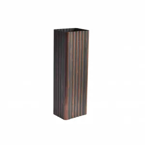 Supply of 120*150 Rainwater Pipes, Aluminum Alloy Drainage Pipes for Factories, and Colored Aluminum Exterior Wall Downpipes thumbnail-5
