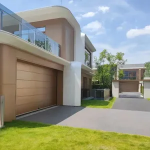 Modern Villa Garage Door | Flip-Up Style With Smart App & Home Automation Support thumbnail-1