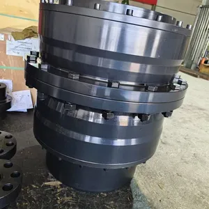 Fabrication d'accouplement personnalisé avec insert en élastomère pour amortissement des vibrations, plage de température de -20°C à 80°C thumbnail-4