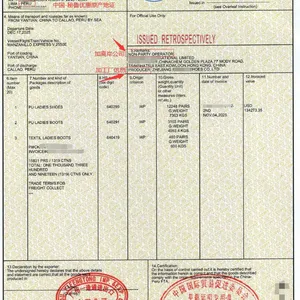 China-Peru FORM R Certificate of Origin Processing Service is Efficient and Fast, Assisting Consignees in Expedited Customs Clearance thumbnail-1