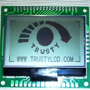 128*64 Graphic DOT-Matrix LCD Screen Cog12864 LCD Display SPI Interface thumbnail-1