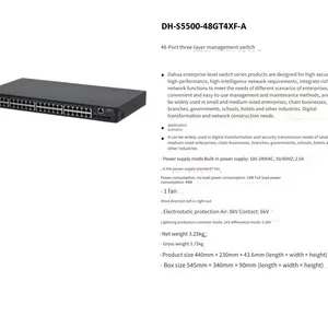 Dahua Dh-s5500-48gt4xf-a 48-port Layer 3 Managed Switch thumbnail-4