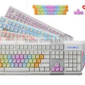 Wired Good Touch Feeling Low Voice Gaming Backlit Mechanical Keyboard thumbnail-2
