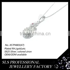 925 Silver Jewelry High End Fashion Jewelry Kids Pendant for Christmas Gift 2015 thumbnail-5