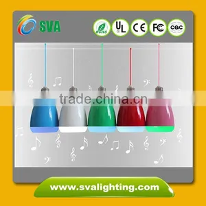2016 New Fashion Smart Led Lamp Colorful LED Bluetooth Speaker Smart Lamp Supplier's Choice thumbnail-2