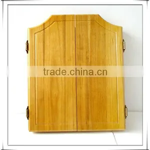 Solid Wood Dartboard Cabinet thumbnail-1