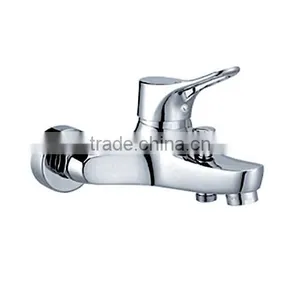 High Quality Chrome Plating Brass Bath Faucet With Diverter thumbnail-3
