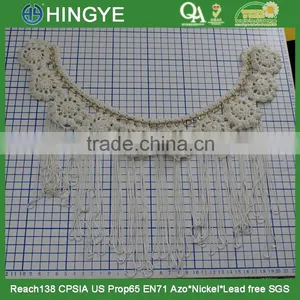 New Arrival Fashion Knit Collar With Tassel Fringe for Garment Decoration M106 thumbnail-3
