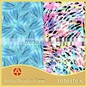 High Quality Stretch Knitted Printed Nylon Spandex Fabric for Garment and Underwear thumbnail-2