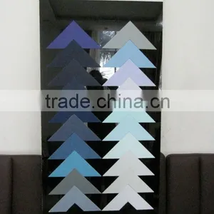 0.8mm~3mm Thickness Customized Matboard of Corner Samples /multicolor thumbnail-1