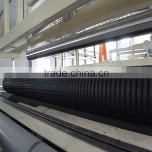 200-30KN/M High Quality Best Price Black Polyester Geogrid thumbnail-4