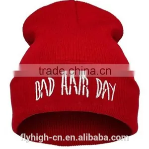 Custom Beanie Promotional Embroidered Knit Hat thumbnail-2