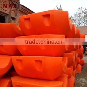 PU Foam Filled HDPE Floater OD850mm L1100 for Dredging Project thumbnail-2