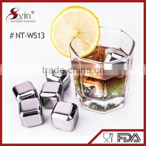 Best Gift for Boyfriend ! Perfect Stones for Wine ! Whisky Stones Set 304 Stainless Steel Ice Cubes thumbnail-2