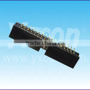 Made in China 2.54mm Pitch Factory Price Dual Row Vertical SMT Box Header thumbnail-3