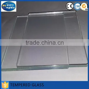 Large Tempered Fine Polished Edge Glass Panels for Sale thumbnail-3