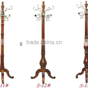 Fashion Redwood Imported Rubber Wood Clothes Rack Hanger (S-13) thumbnail-4