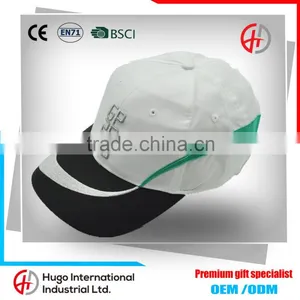 Top Quality Popular Unisex Promotional Custom Silver 3D Embroidery Brimless Monogrammed Baseball Hat thumbnail-1