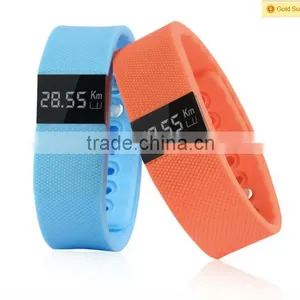TW64 Bluetooth 4.0 Silicon Smart Wristband With Call&message Alert thumbnail-1
