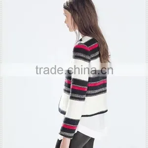Custom Women Blazer Stripe Woman Suit thumbnail-3