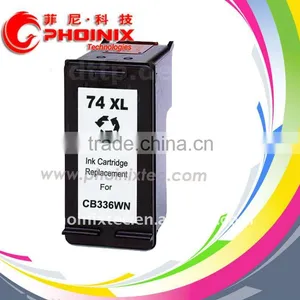 Printer Ink Cartridge Remanufactured for HP 74XL BK, CB336WN thumbnail-1