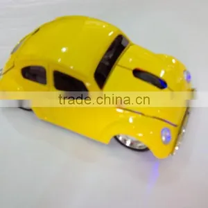 Promotional Gift Car Shaped Novelty Wireless Mouse With LED Lamp thumbnail-6