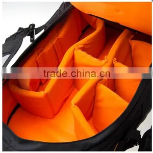 Hot Sell Black Nylon Pro Camera Backpack Dslr 4lens and Laptop thumbnail-2