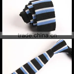 100% Knitted Neck Tie 40 Colors for Your Choice thumbnail-1